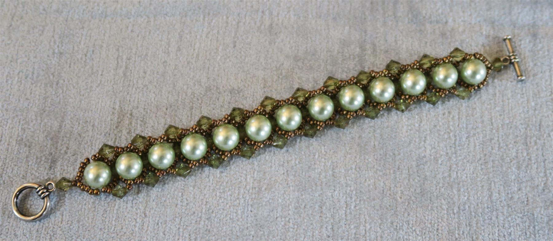 Bracciali & Braccialetti: Armband Glas/Wachsperlen – Nuovo (secondo la descrizione) da Brittnau venduto da marlenestone 3