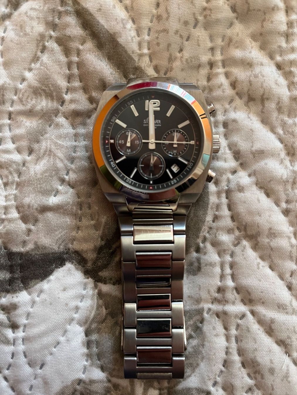 Orologi: S. Oliver Chronograph Herrenuhr – Usato da Neuenhof venduto da Himmel2 3
