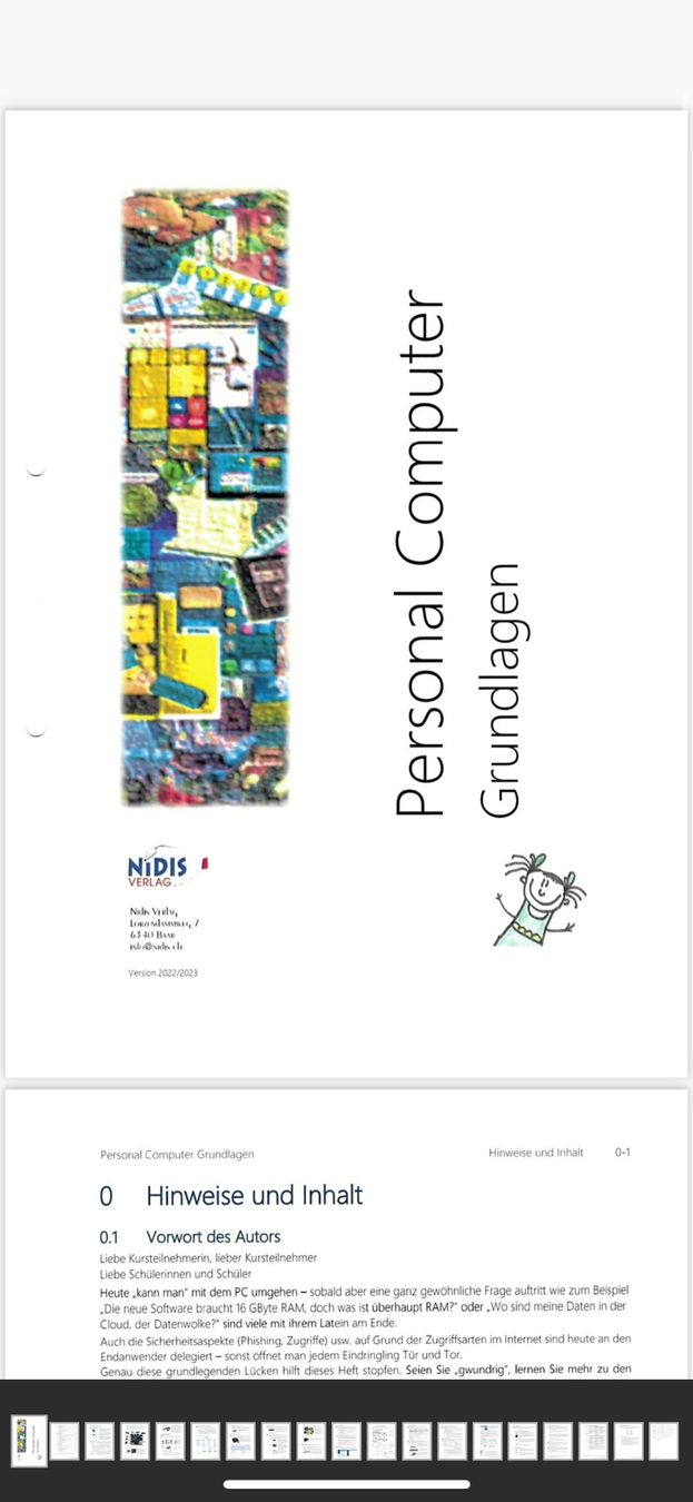 Libri: PDF Buch Personal Computer Grundlagen – Usato da Emmenbrücke venduto da Cihannur