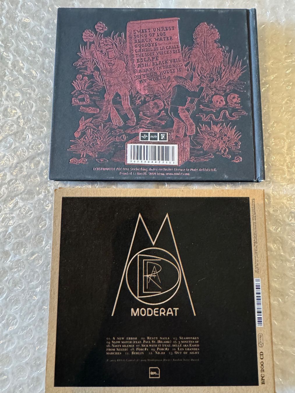 CD: 2 Techno / Elektro CD‘s -  Moderat  & Apparat – Nuovo (secondo la descrizione) da Duggingen venduto da Kisha010 2
