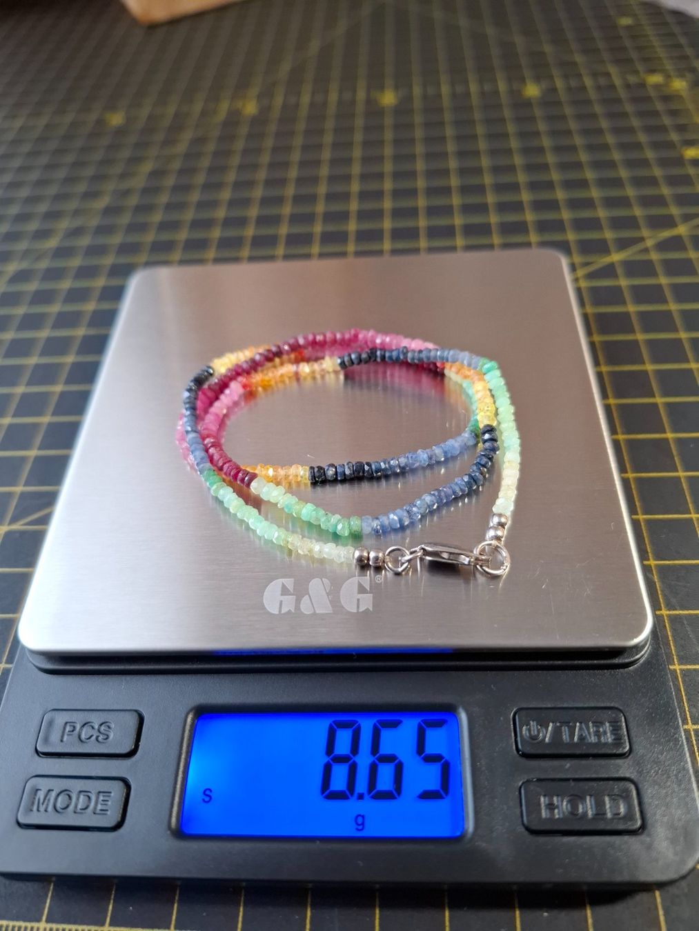Catenine: Kette mit Saphire S 925 – Usato da Zwieselberg venduto da Halifaxmendusli 3