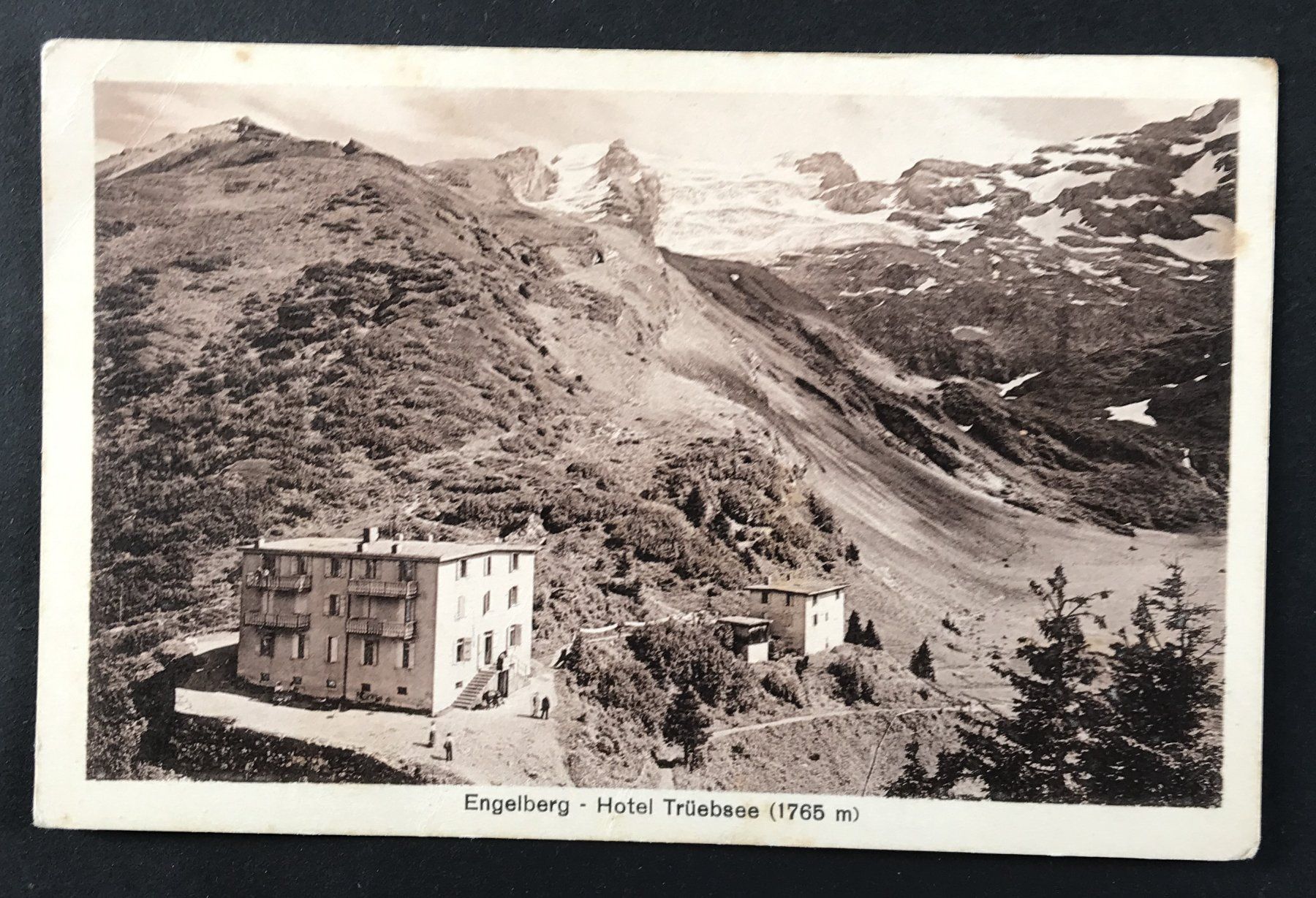 Ansichtskarten: ANSICHTSKARTE ENGELBERG HOTEL TRÜEBSEE – Gebraucht aus Ostermundigen von wini63
