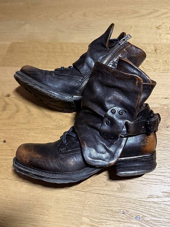 A.S.98 Scarpe da donna: Vintage Lederstiefel A.S.98 braun – Usato da Amriswil venduto da Sheldon 4