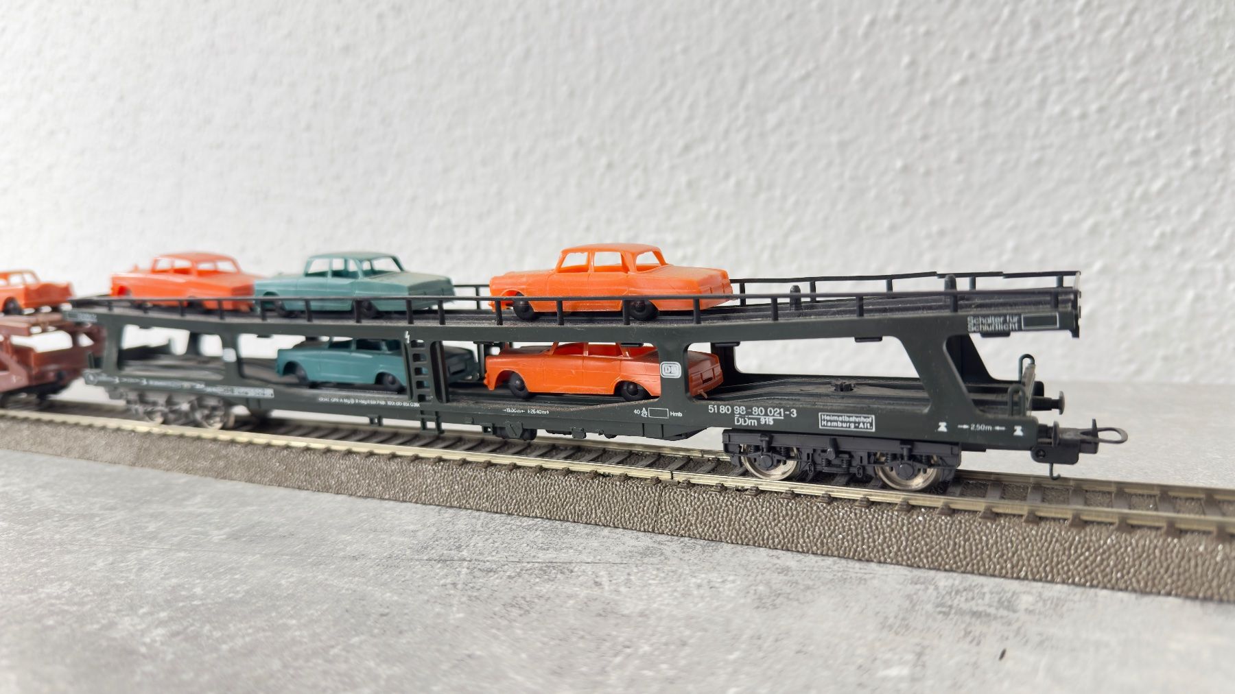 Modellini di ferrovie: Lima Autotransporter DB H0 / DC – Usato da Windlach venduto da Kelebra 4