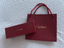 Schöne Cartier-Geschenktasche und Schachtel im Sommer sale!