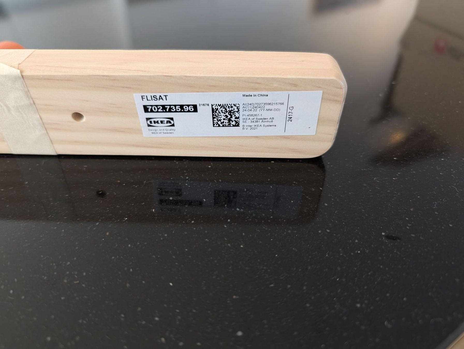 Ikea Eisenwaren: IKEA FLISAT Wall Hook Rack Multicolor Wood – Neu (gemäss Beschreibung) aus Zürich von tob_gp68 1