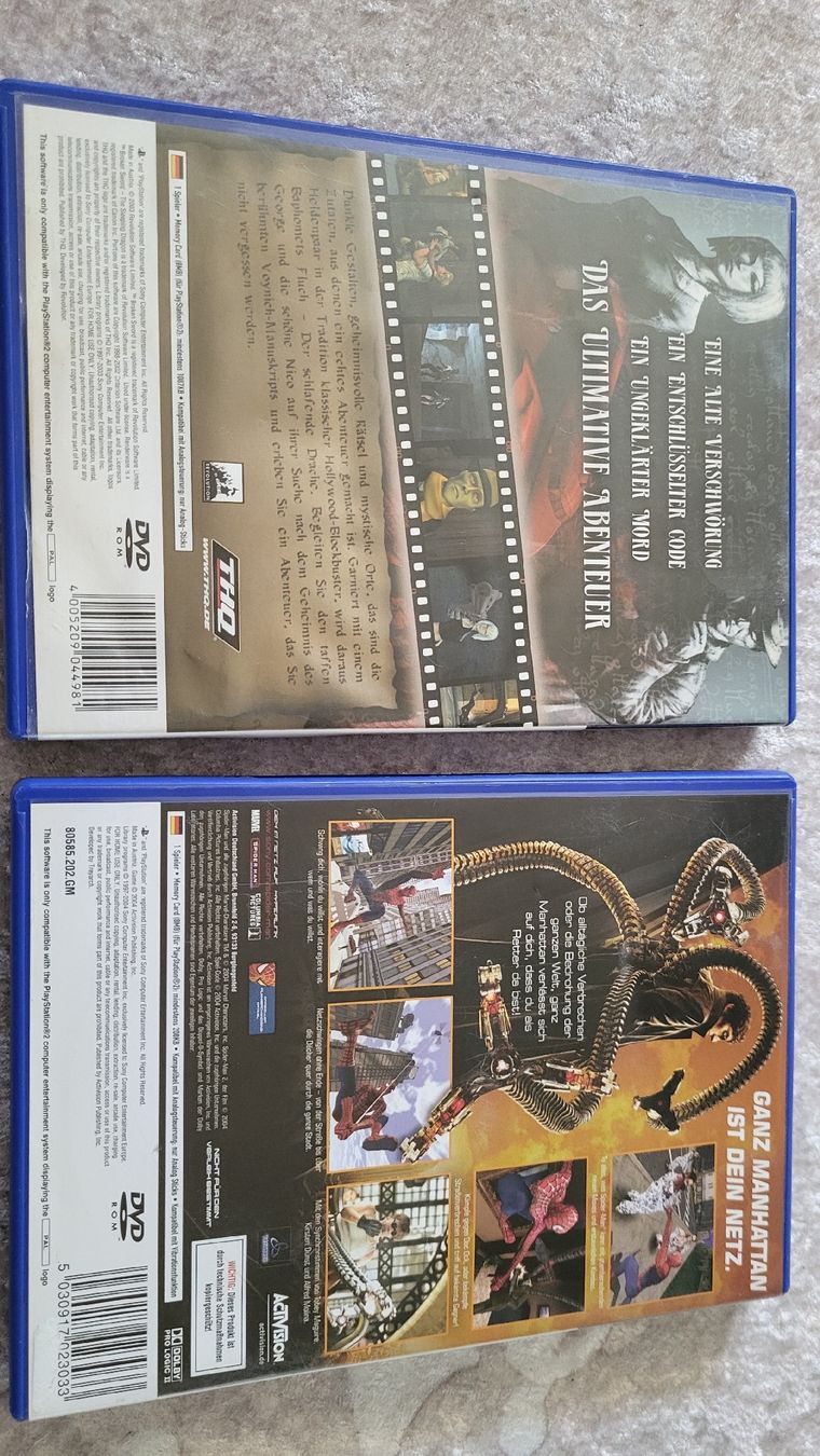 Spiele: Playstation 2 Spiele set.5x Kompl.Top ! – Neu (gemäss Beschreibung) aus Biel/Bienne von Retrohr 4