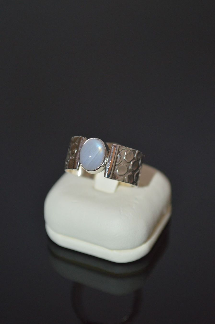 Anelli: LABRODARIT & MOONSTONE RING  Gr.18.5 – Nuovo (secondo la descrizione) da Berg TG venduto da marta970 1