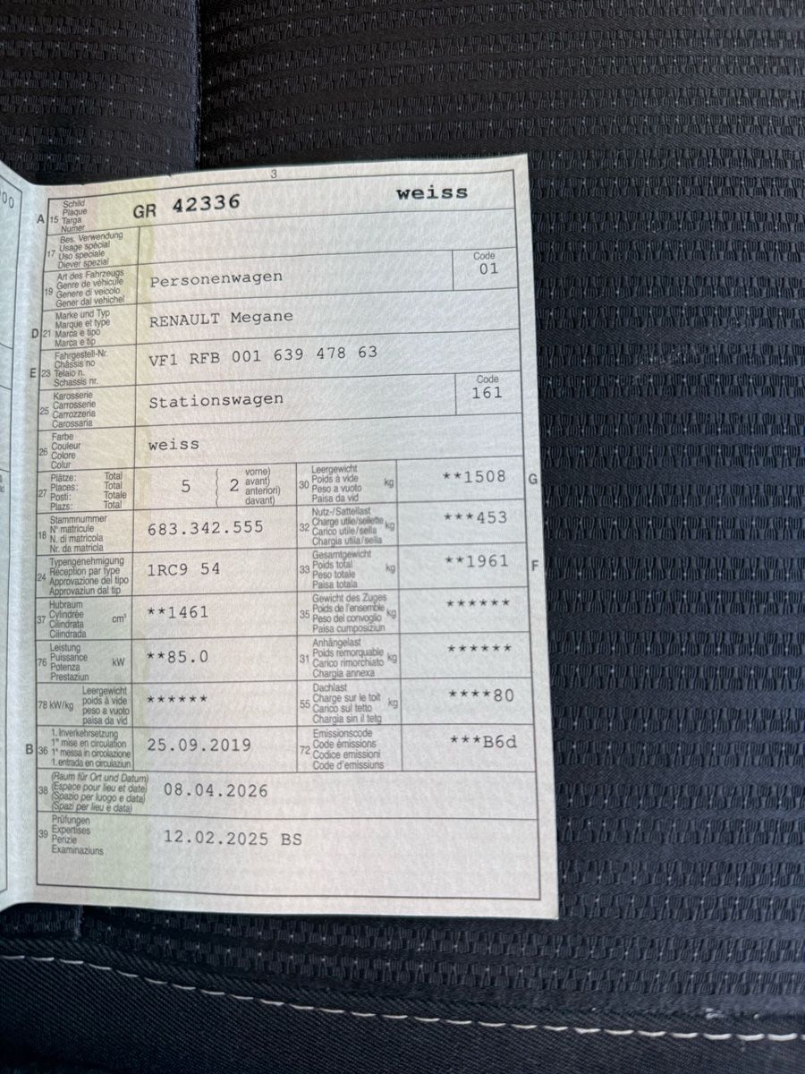 Renault Automobili: Renault Megane – Usato da Ilanz venduto da leosob 8