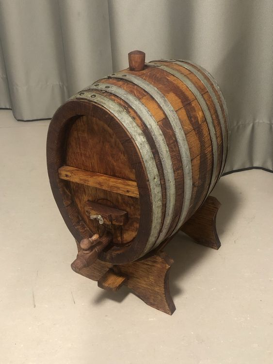 Schnapsfass Holzfass 2 Liter ESCHE - NEUHEIT - | Schnapsfass - Holzfass