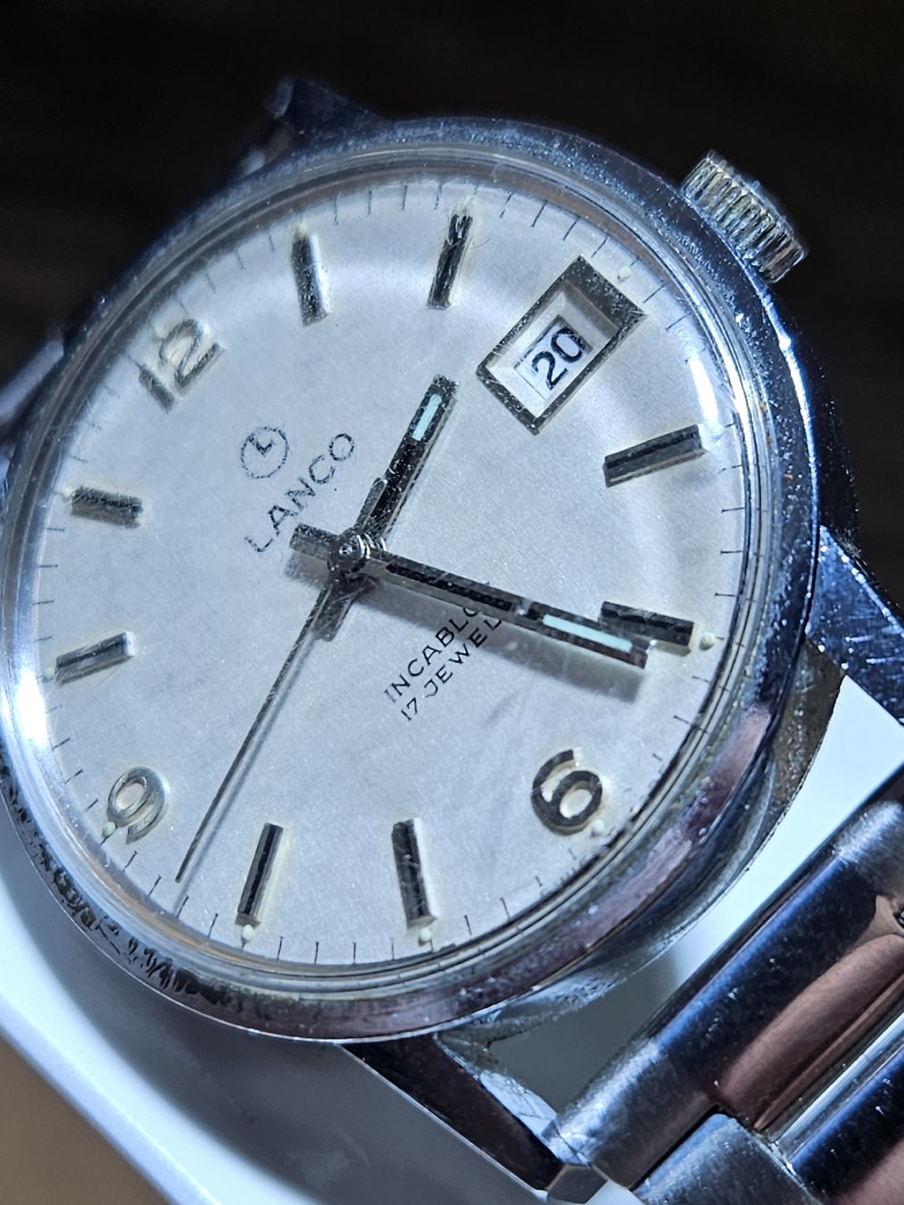 Lanco Uhren: Lanco Handaufzug Herrenuhr 34mm – Gebraucht aus Flamatt von pie_f9zm 5