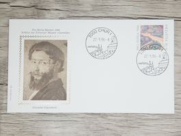 CL03 Enveloppe + Timbre Suisse 1986