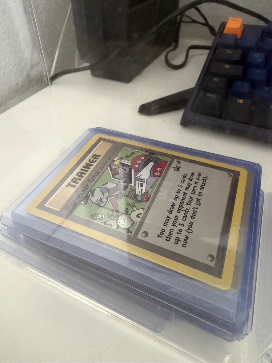 Pokémon Cartes à collectionner: x20 trainer computor Error ALL MINT COULD PASS PSA 10🚨 – Neuf avec emballage d'origine à Meyrin par lou_mf6j 4