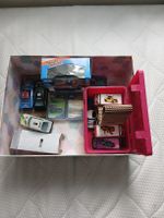 Eine box mit autos 
