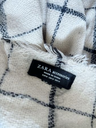 ZARA XXL karierter Schal