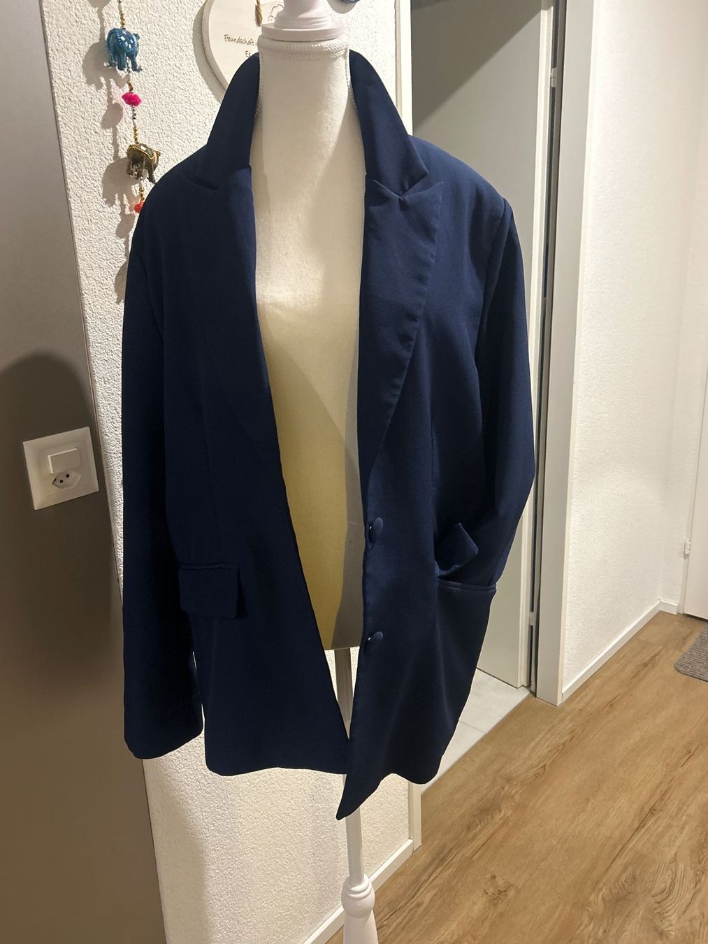 Boohoo Giacche: Blazer dunkelblau von Boohoo Gr. 38 – Nuovo e nell'imballaggio originale da Brunnen venduto da Nala2929 4