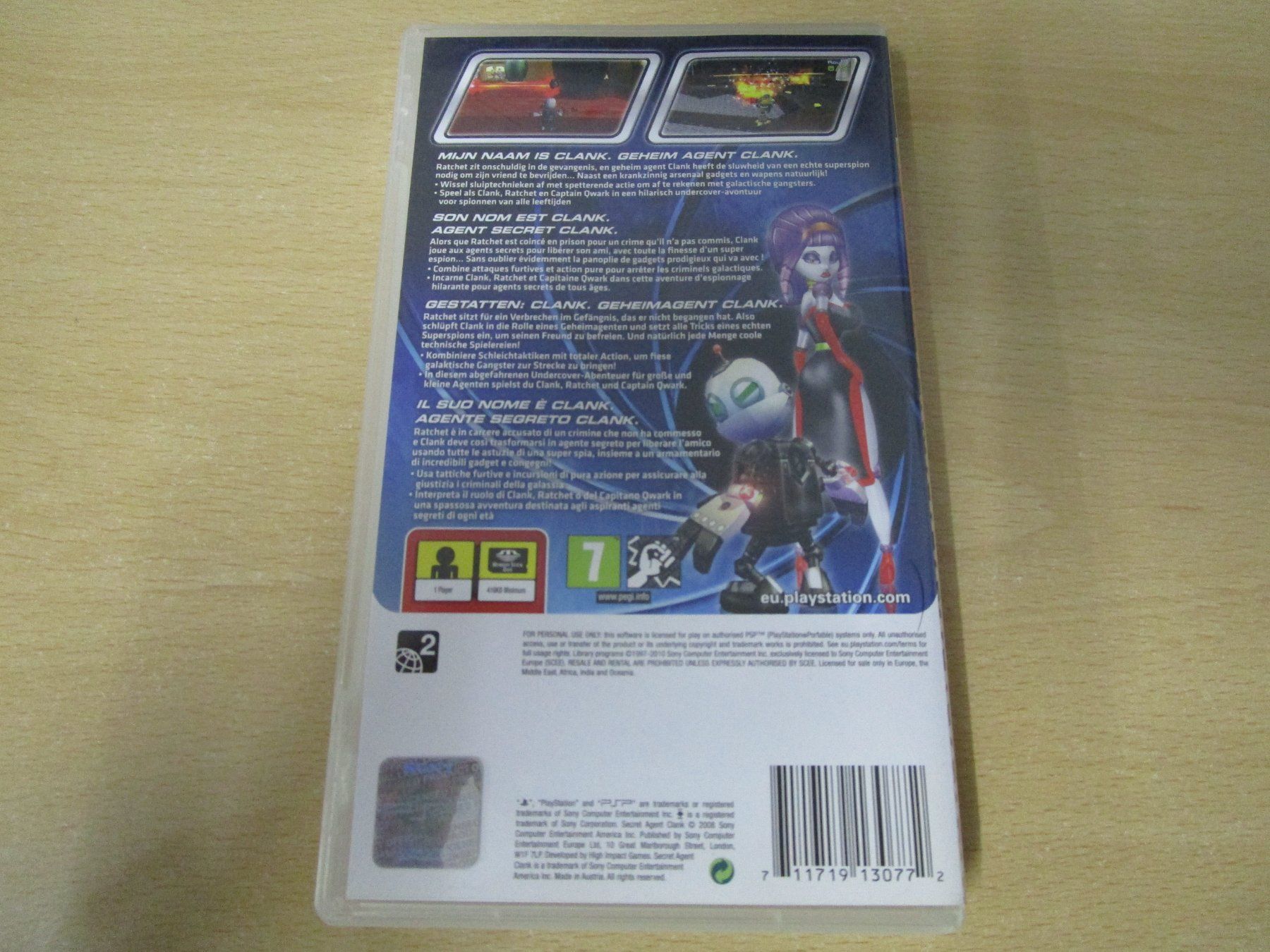 Sony Jeux: Secret Agent Clank Sony PSP – D'occasion à Goldau par agestuffer 1