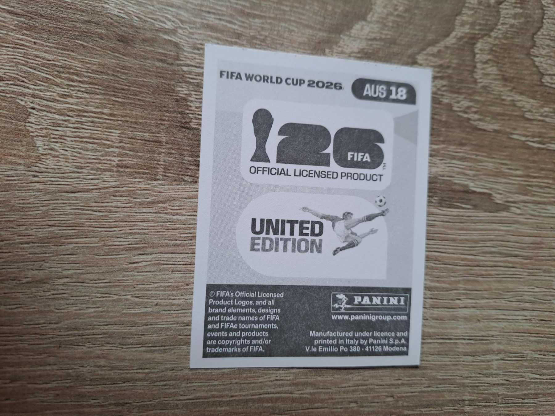 Fifa Cartes à collectionner: AUS 18 – Neuf (Voir description) à Pratteln par olliw 1