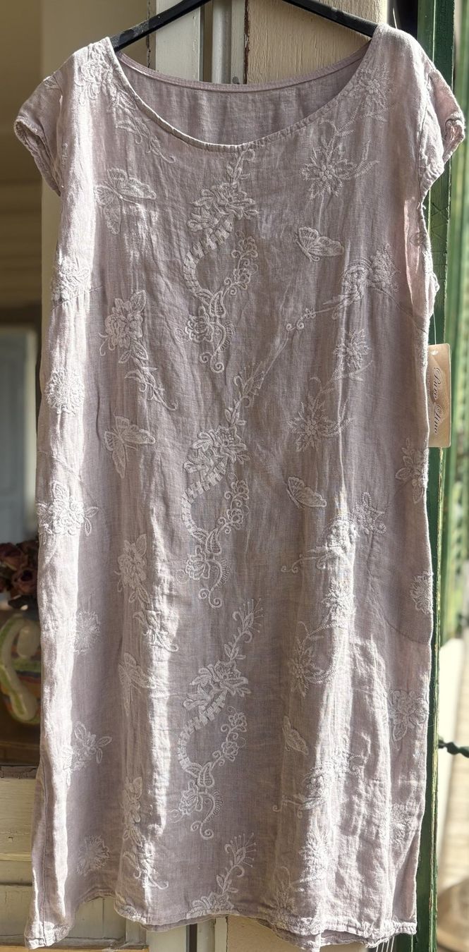 Vestiti: Vestito in lino, M – Nuovo e nell'imballaggio originale da Locarno venduto da DBSiesta