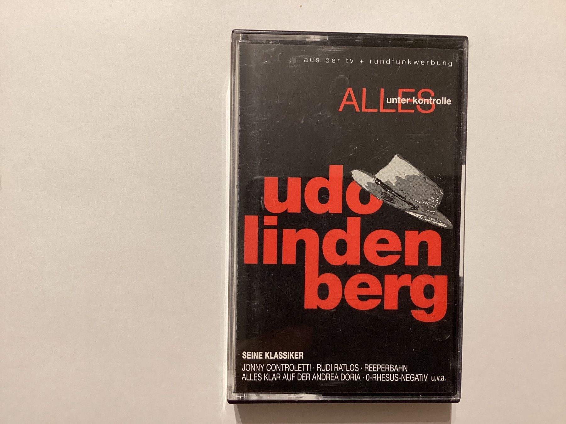 Kompaktkassetten: Udo Lindenberg MC - Alles Unter Kontrolle – Gebraucht aus Gutenswil von Hamzian