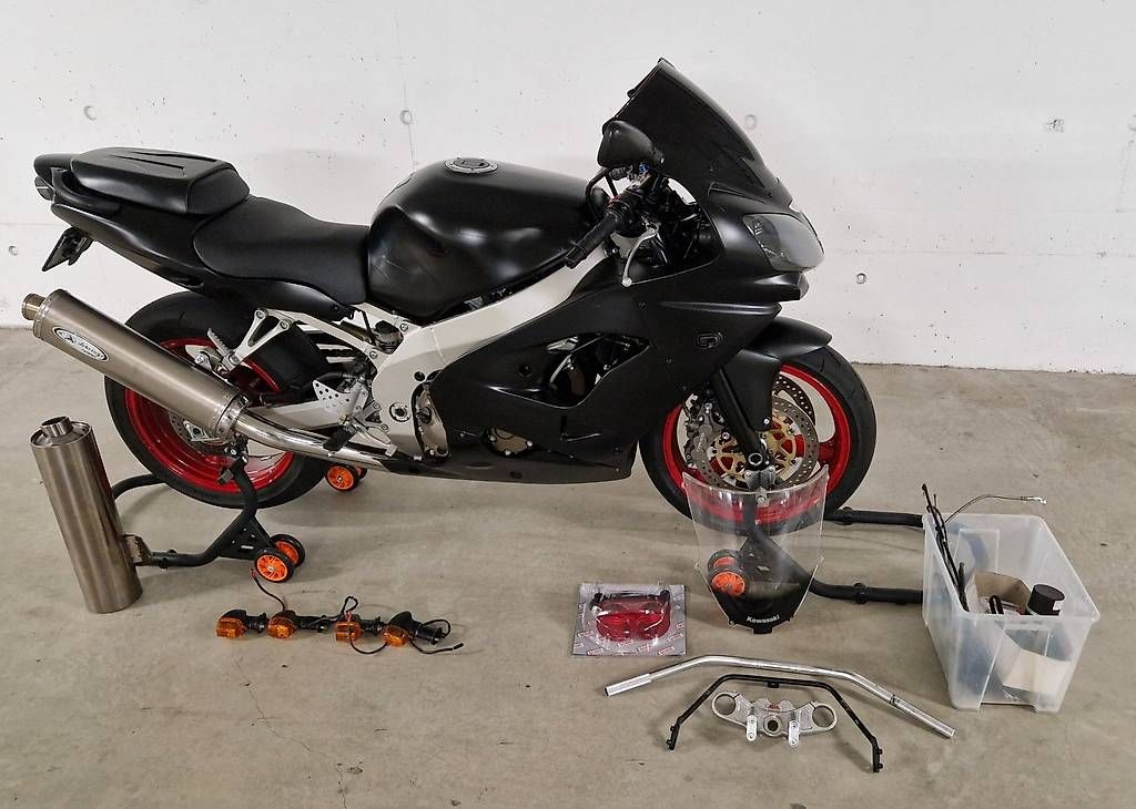 Kawasaki Strada: Kawasaki Ninja Zx9r – Usato da Bellach venduto da Swissrider46 6