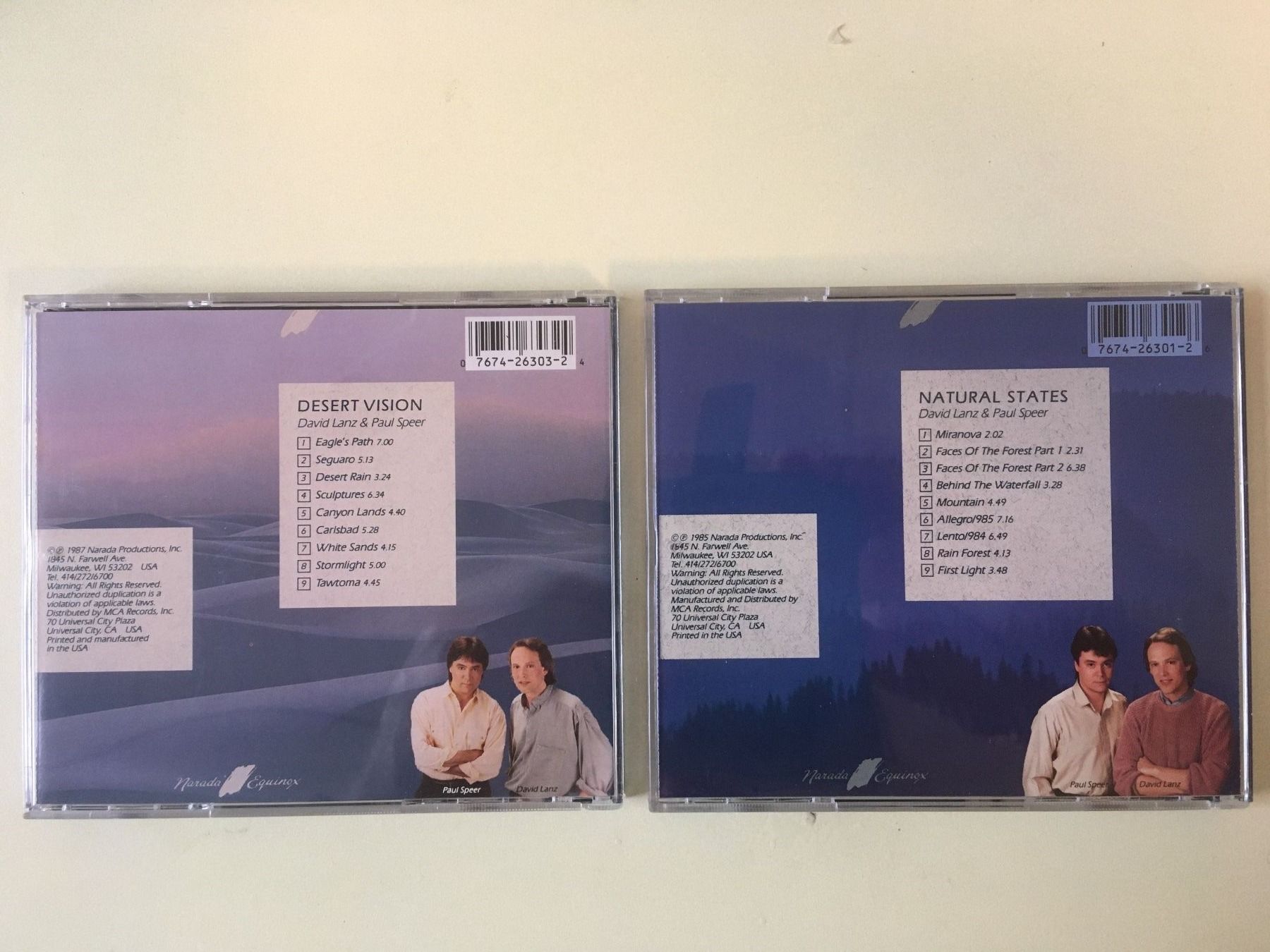 CD: David Lanz & Paul Speer 4 CD-Sammlung New Age – Usato da Rüti ZH venduto da Ochello 1