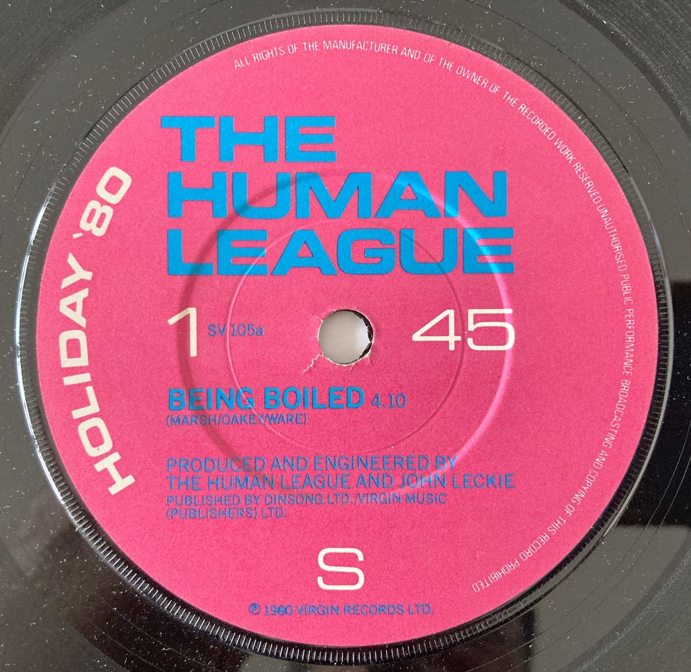 Dischi in vinile: THE HUMAN LEAGUE - HOLIDAY '80 – Usato da Bottens venduto da hotter-than-hell 2