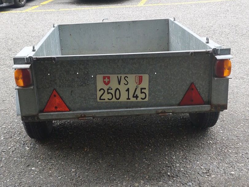 Rimorchi: Autonhänger mit Alu Riffelblechboden – Usato da vouvry venduto da johnny410 3