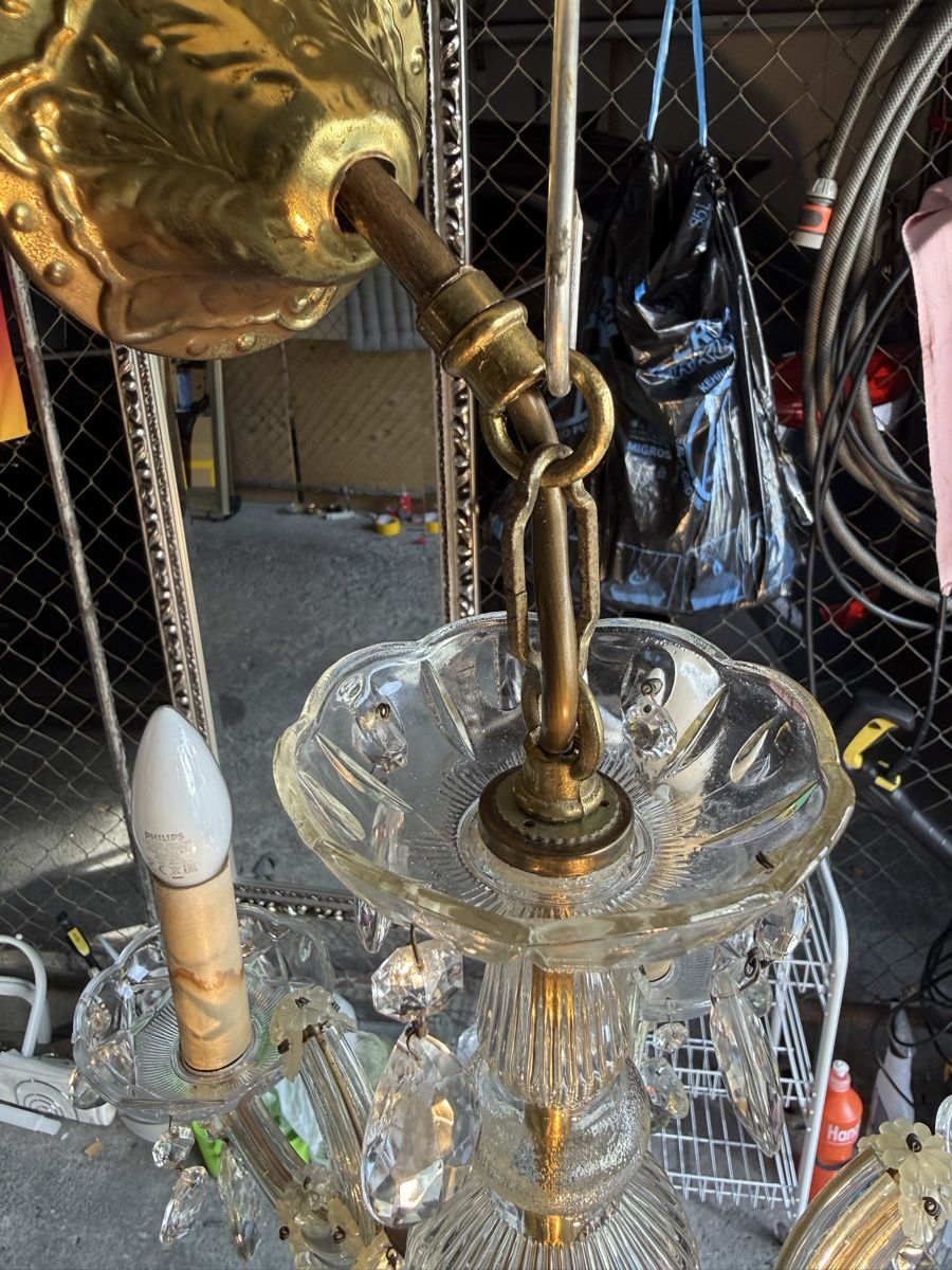 Lampadari & plafoniere: Schöner Glas Kronleuchter – Usato da Benglen venduto da Dubai1234 1