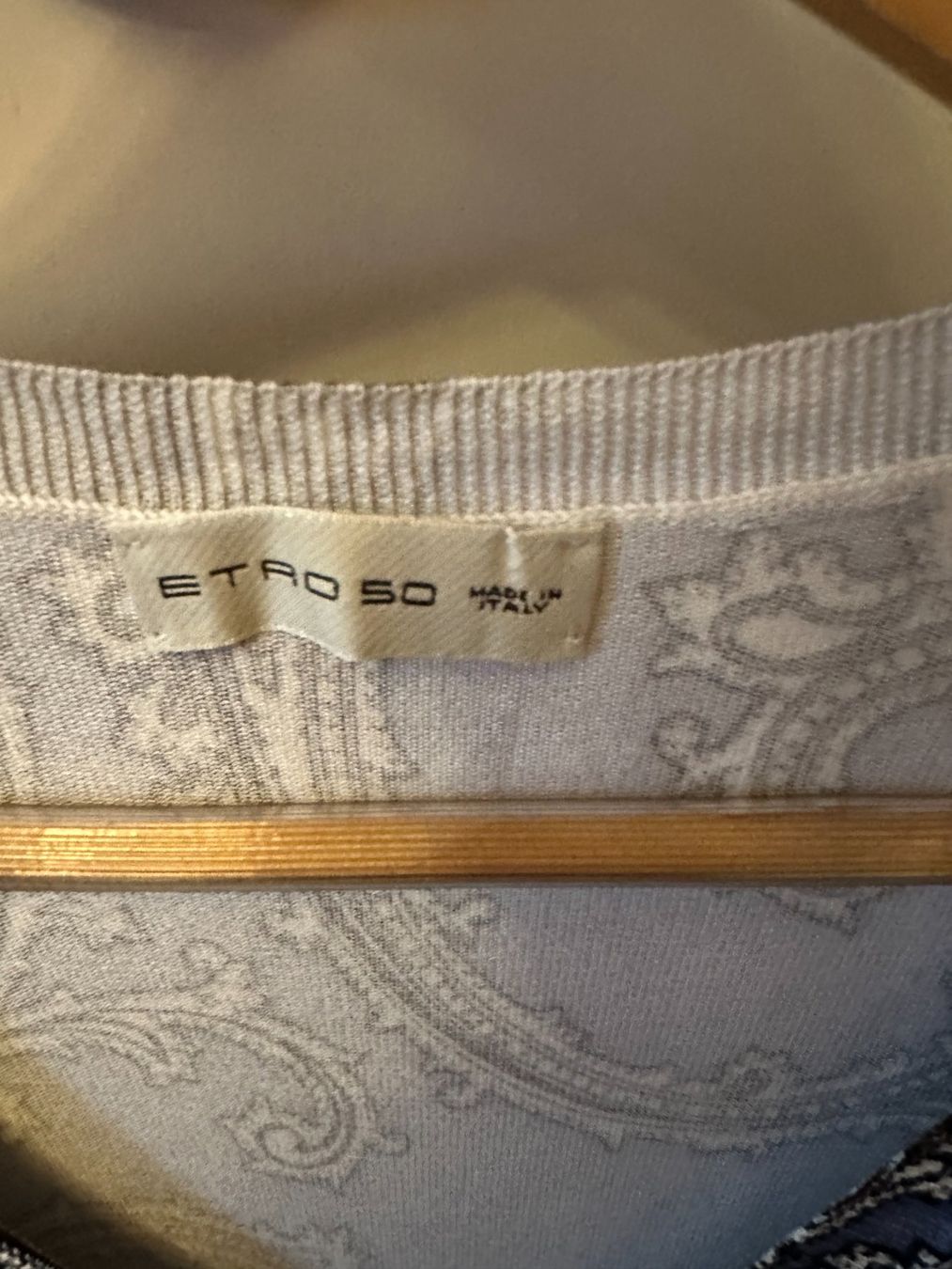Etro Maglioni & Felpe: Wunderschöner Neu ETRO-Seidenpullover 854 CHF Pull en soie – Nuovo e nell'imballaggio originale da Genève venduto da Mycollection 5