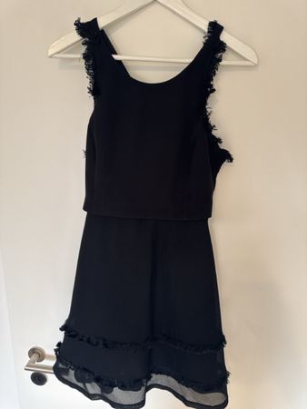 Sandro Paris Kleid Schwarz Gr. 1 Sommer Special!