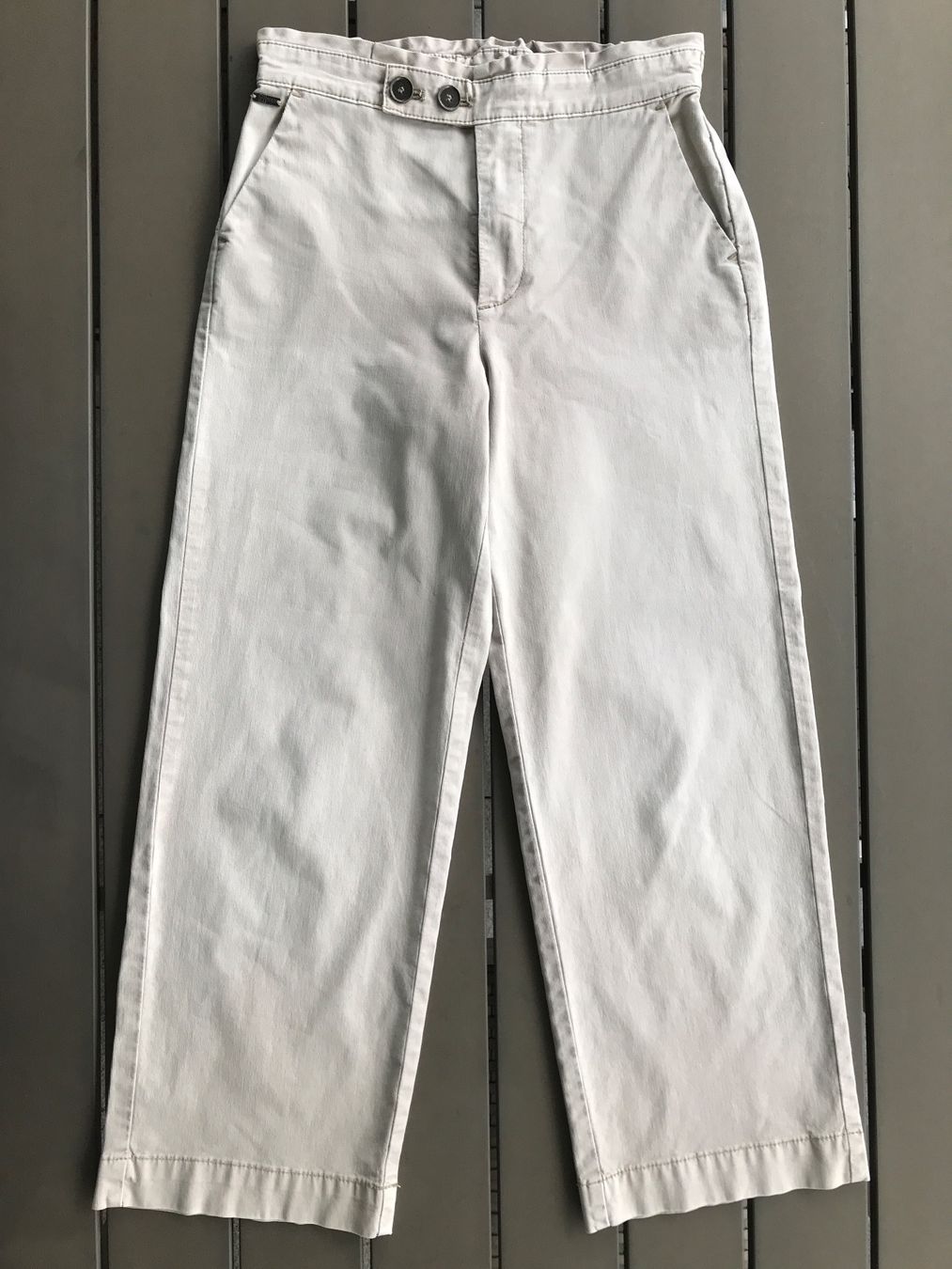 Nile Hosen: Nile Barrel Hose, Grösse XS, beige – Neu (gemäss Beschreibung) aus Ebnat-Kappel von Molton