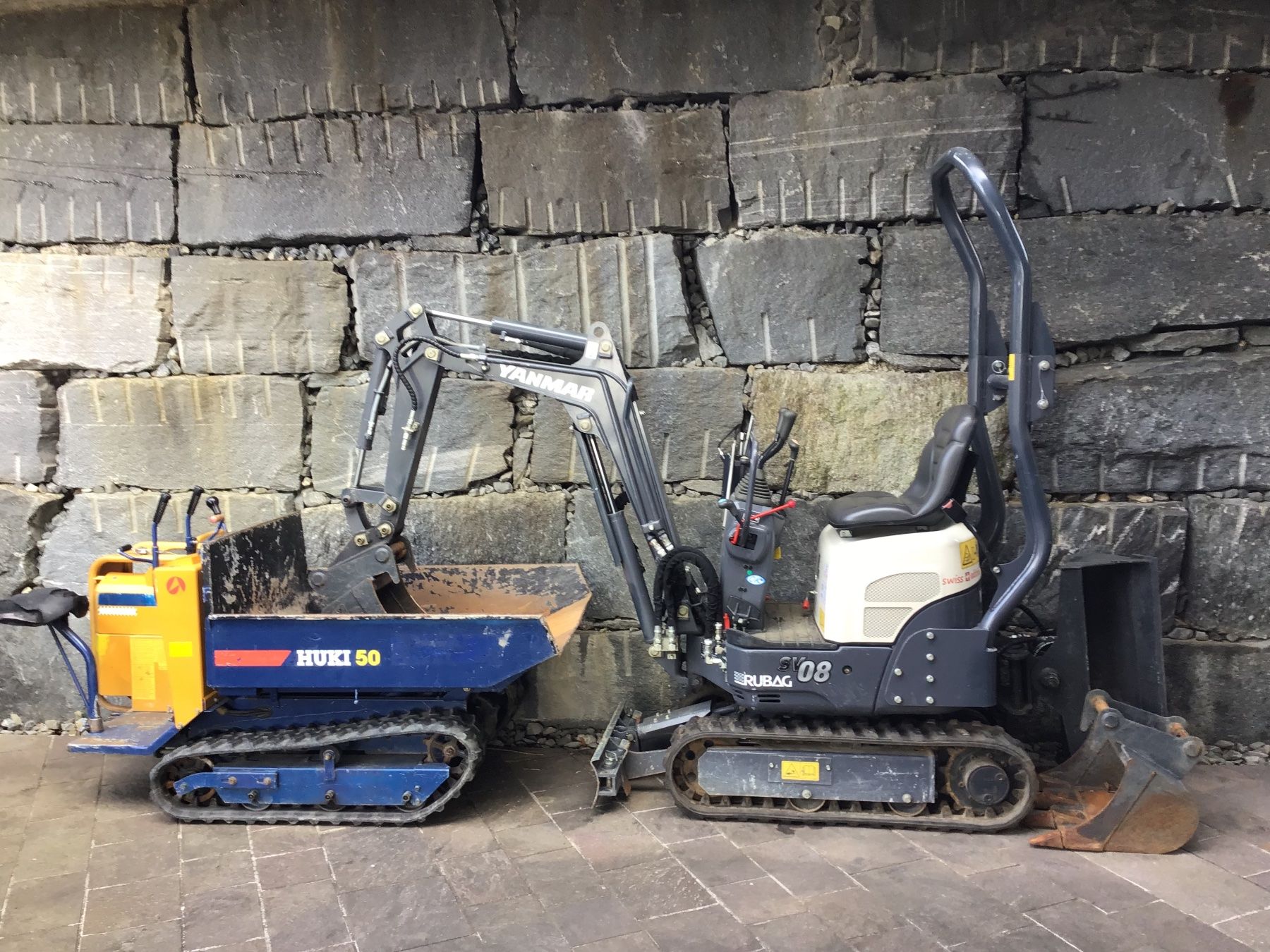 Yanmar Escavatori: Bagger Yanmar SV 08 – Usato da Rumisberg venduto da urs_6q9j 4