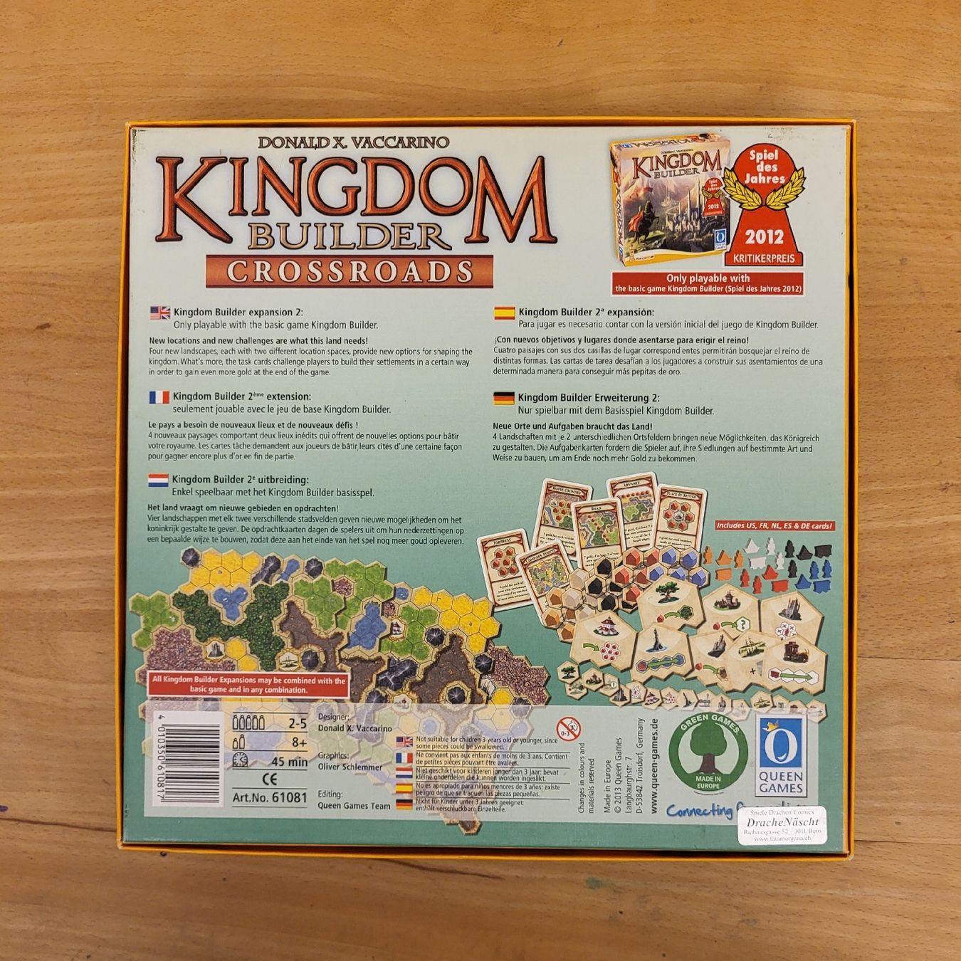 Giochi: Kingdom Builder Crossroads Erweiterung 2  – Nuovo (secondo la descrizione) da Belp venduto da kabr 1
