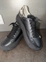 Leder Sneakers AGO 41 schwarz neu