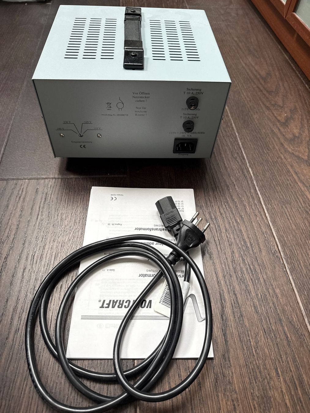 Alle Maschinen: VOLTCRAFT AT-1000 NV AC – Gebraucht aus Stallikon von qtz_ct6r 1
