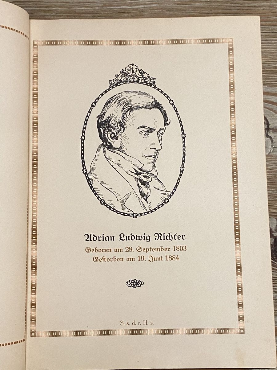 Libri: Ludwig Richter "Die gute Einfuhr" Holzschnitte – Usato da Düdingen venduto da Reconflo 2