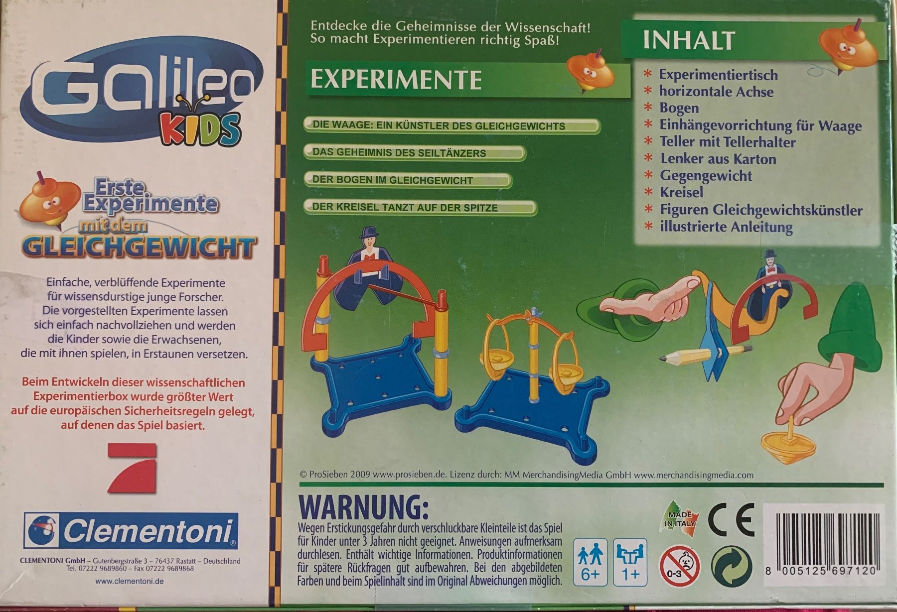 Giochi: Galileo Kids Experimentierbox – Usato da Zermatt venduto da Tinasvoyage 1