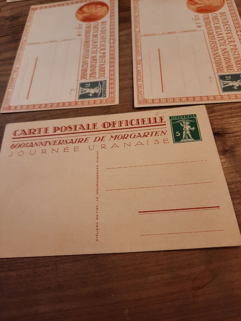 Cartoline: Bundesfeier-Karten – Usato da Busswil BE venduto da balu37 6