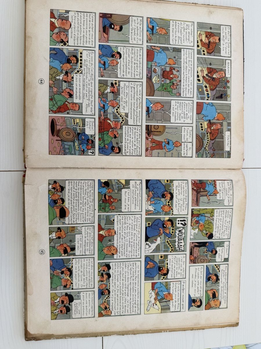 Fumetti: TINTIN : On a marché sur la lune  – Usato da Savigny venduto da Matgab94 7