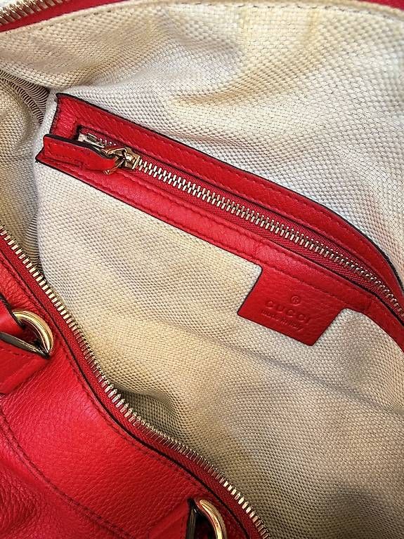 Taschen für Damen: Original Gucci Tasche Leder rot – Gebraucht aus Hinwil von mar_7dnn 3