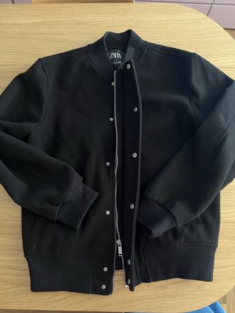  Zara Bomberjacke schwarz Grösse L 