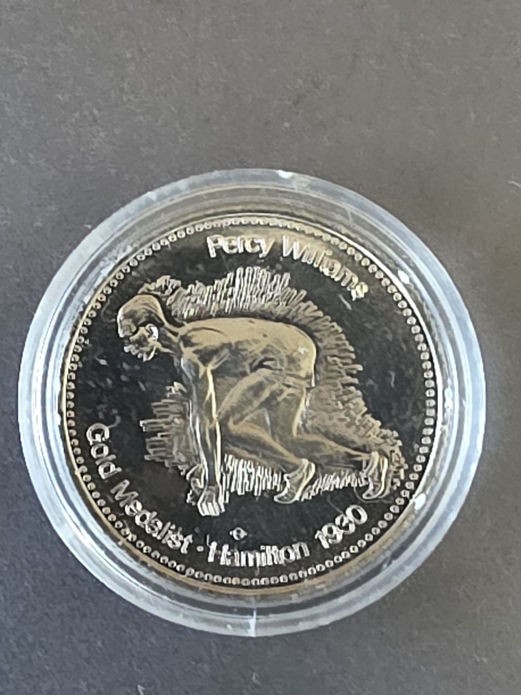 Tutti le monete: Commonwealth Games Coin Edmonton 1978 – Nuovo e nell'imballaggio originale da Hinwil venduto da Ehretstock8 1