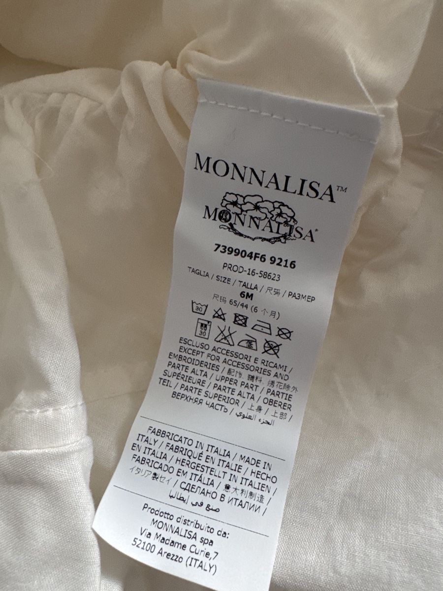 Monnalisa Vestiti & Gonne: Kleid Monnalisa - gr 6 Monate – Usato da Rothenthurm venduto da LaThie 4