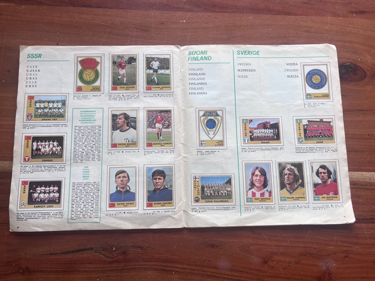 Panini Alben: Panini Fussball Euro 76/77 – Gebraucht aus Rümlang von rue_flohmi 6