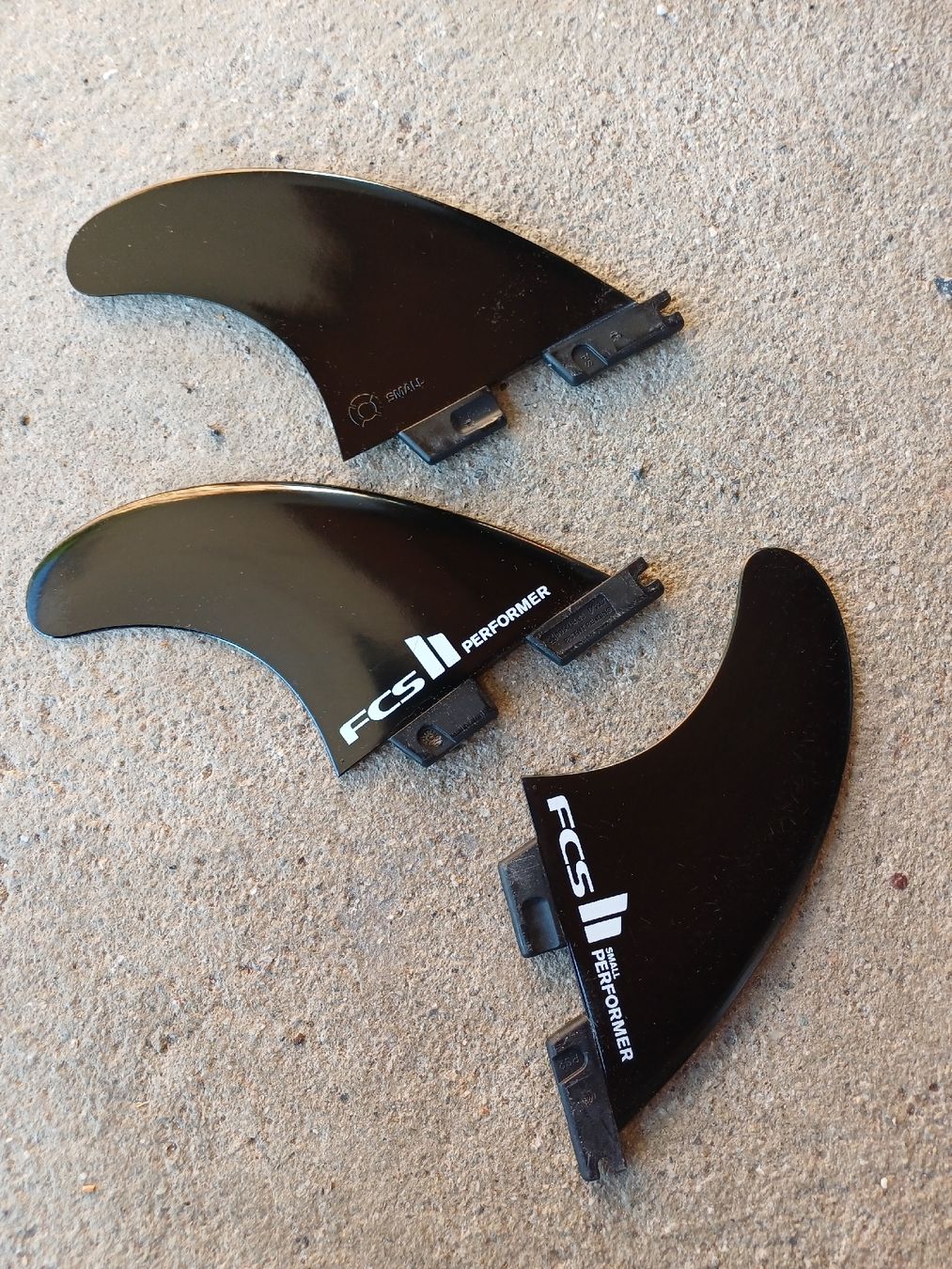 Surfboards & Schwimmbrette: Ailerons FCS II Performer Small noir – Gebraucht aus Pravidondaz (Salins) von maceoparker2013