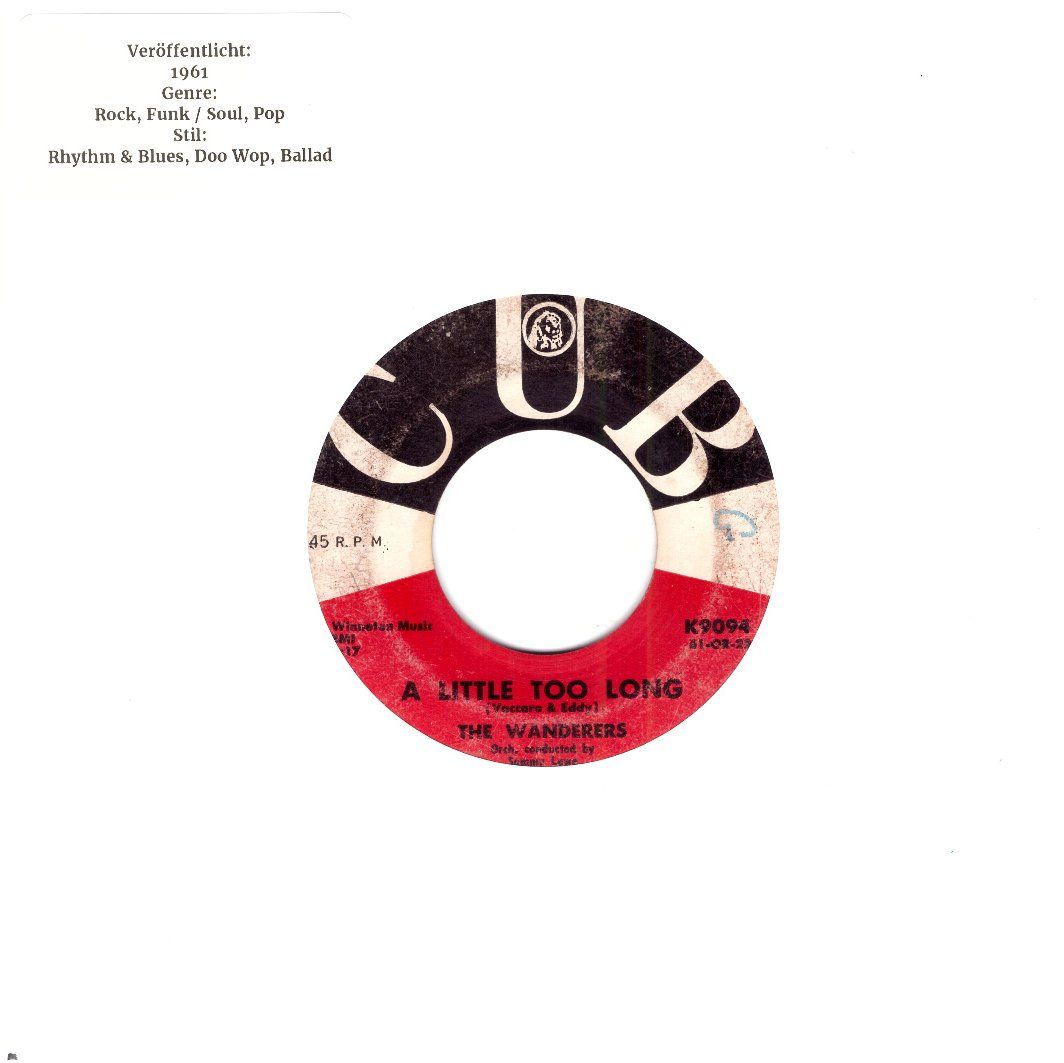Dischi in vinile: THE WANDERERS – Usato da Bassersdorf venduto da house-of-vinyl