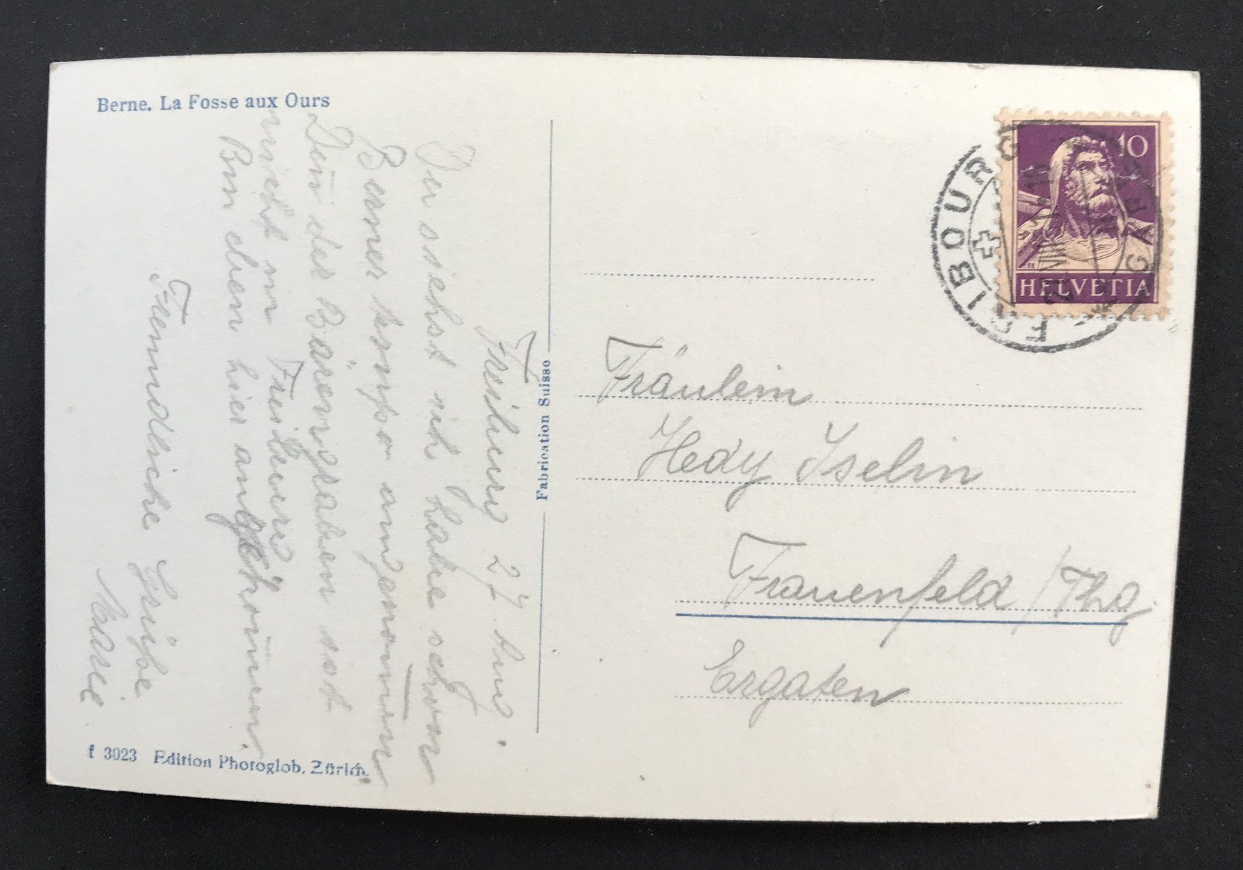 Cartoline postali: ANTIKE ANSICHTSKARTE BÄRENBRABEN BERN – Usato da Ostermundigen venduto da wini63 1