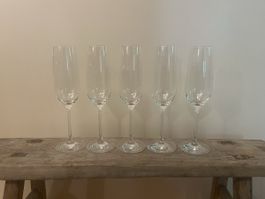 5 Schott Zwiesel Champagner Gläser