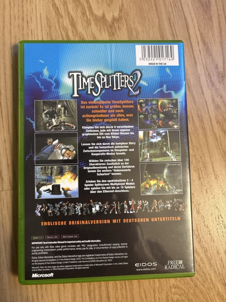 Jeux: Timesplitters 2 - Xbox – D'occasion à Zofingen par adm_bl56 1